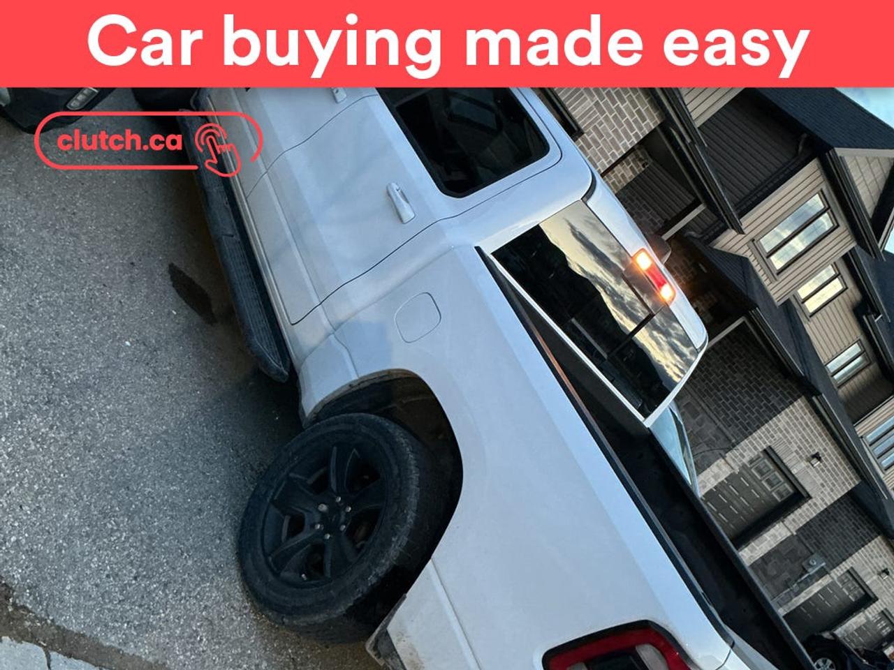 <br> <br>Clutch is the largest online used car retailer in Canada, delivering a seamless, hassle-free car-buying experience to drivers everywhere. Shop thousands of used cars online, get the right one delivered to your door, and enjoy peace of mind with our 10-Day Money-Back Guarantee. How sweet is that? To learn more, visit clutch.ca.<br> <br>Seamless home delivery - Delivery to your door in a matter of days. Available on select packages.<br> <br>Try it out for 10 days - If you do not like it, we will take it back. <br> <br>Quality assured - All cars go through our rigorous 210-point inspection and reconditioning process.<br> <br>Peace of mind - Warranty and protection plans available.<br> <br>Haggle-free - No haggling or hard sells.<br> <br>100% Transparency - Full inspection reports on every car, including high-res photography and a free Carfax report.<br> <br>Listed price is for cash purchase only and does not include taxes, Shipping Fees (if applicable), Delivery Fees (if applicable), government licensing fees.<br> <br>Stock # 10100