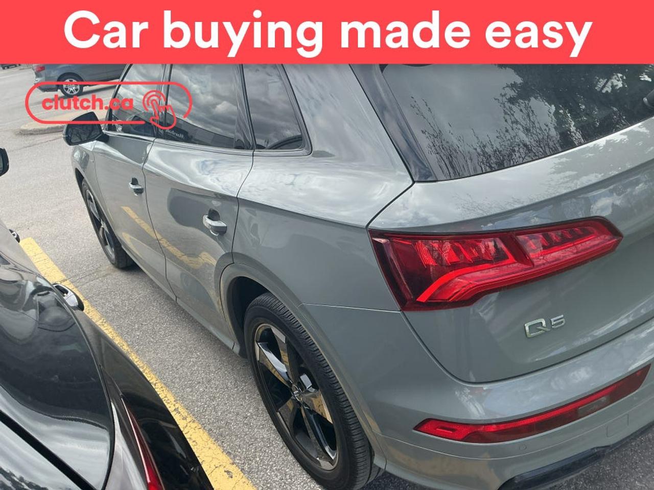 <br> <br>Clutch is the largest online used car retailer in Canada, delivering a seamless, hassle-free car-buying experience to drivers everywhere. Shop thousands of used cars online, get the right one delivered to your door, and enjoy peace of mind with our 10-Day Money-Back Guarantee. How sweet is that? To learn more, visit clutch.ca.<br> <br>Seamless home delivery - Delivery to your door in a matter of days. Available on select packages.<br> <br>Try it out for 10 days - If you do not like it, we will take it back. <br> <br>Quality assured - All cars go through our rigorous 210-point inspection and reconditioning process.<br> <br>Peace of mind - Warranty and protection plans available.<br> <br>Haggle-free - No haggling or hard sells.<br> <br>100% Transparency - Full inspection reports on every car, including high-res photography and a free Carfax report.<br> <br>Listed price is for cash purchase only and does not include taxes, Shipping Fees (if applicable), Delivery Fees (if applicable), government licensing fees.<br> <br>Stock # 10110