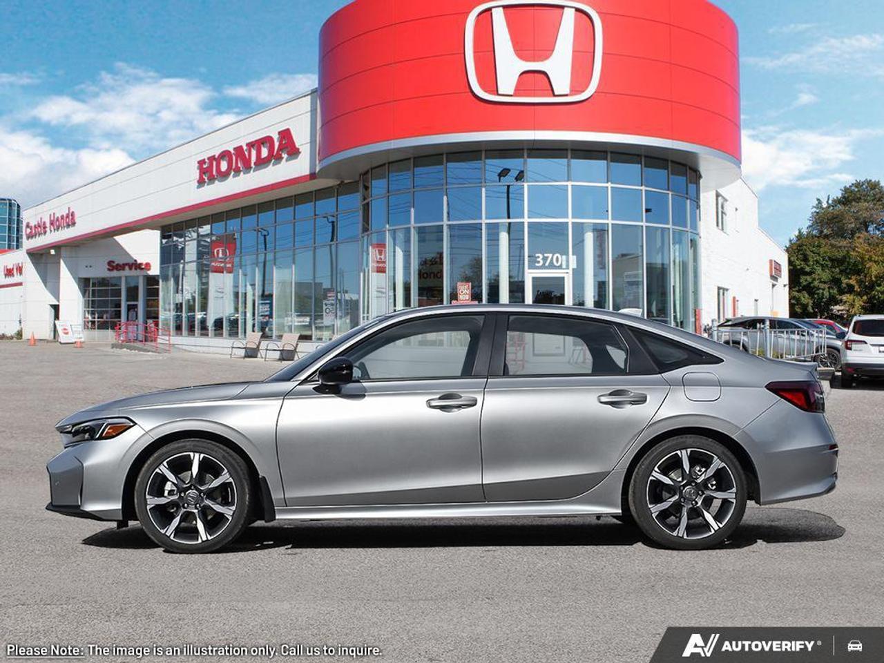 2026 Honda Civic Hybrid 4DR ECVT SPORT TOURI Photo3