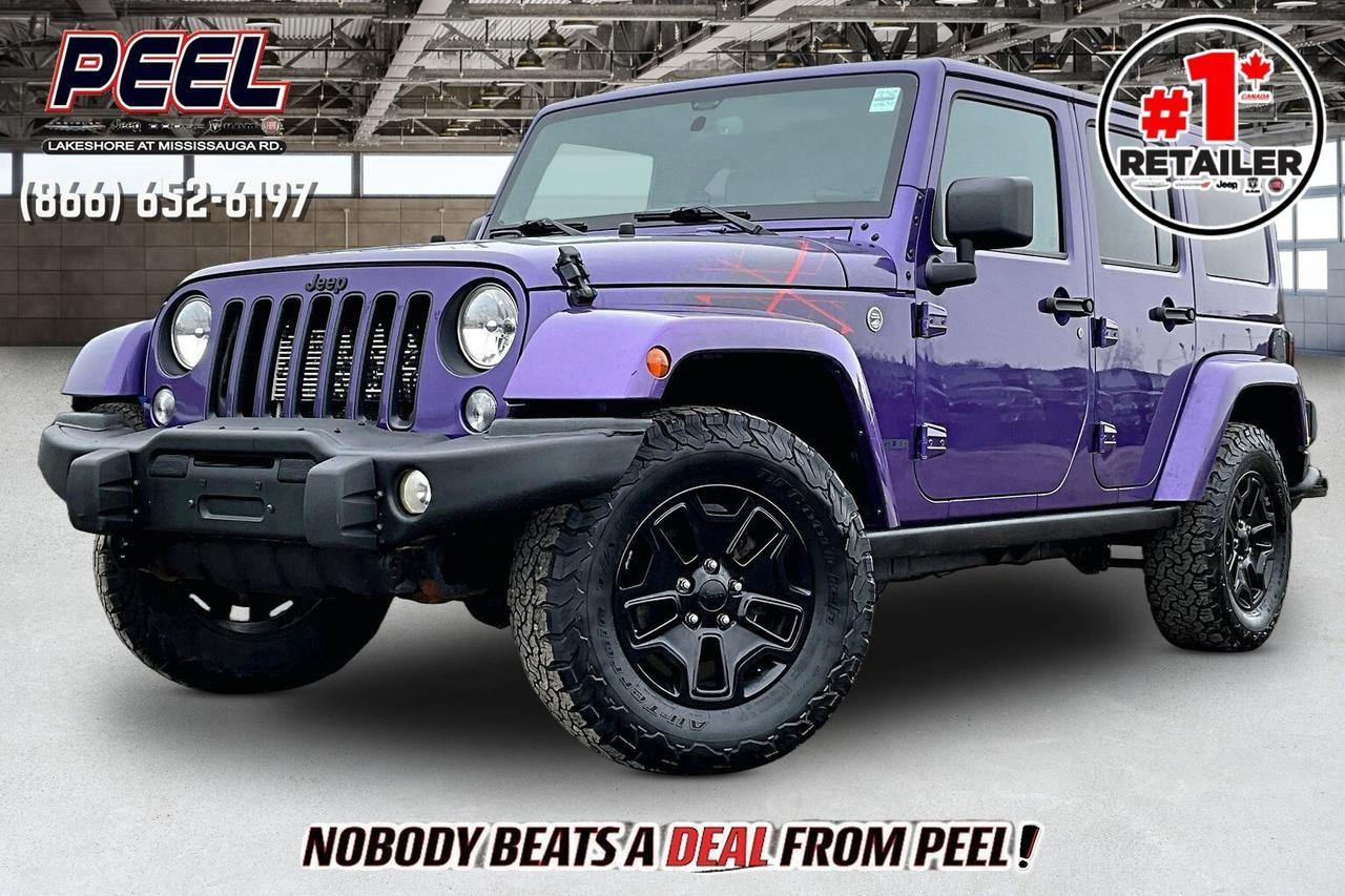 Used 2016 Jeep Wrangler Unlimited Sahara Backcountry | AS IS | 4X4 for sale in Mississauga, ON