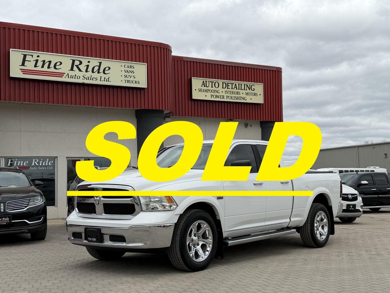 Used 2015 RAM 1500 SLT for sale in West Saint Paul, MB