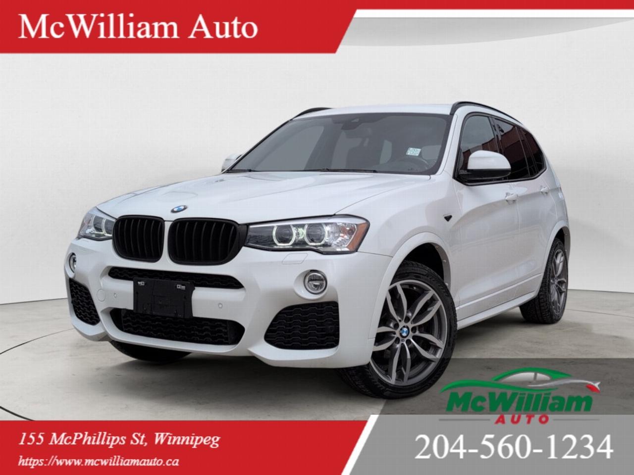 Used 2017 BMW X3 xDrive28i | M Sport PKG | Harmon Kardon Sound | Wireless Charging | for sale in Winnipeg, MB