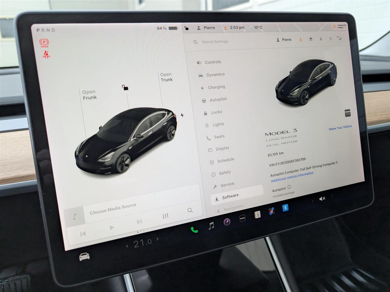 2019 Tesla Model 3 LONG RANGE AWD - DUAL MOTOR Photo