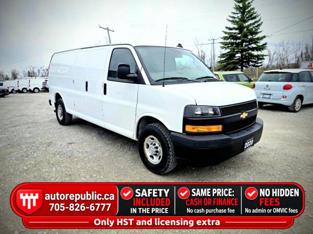2020 Chevrolet Express 2500 LWB Ony 63k kms Certified 4.3L V6 Photo