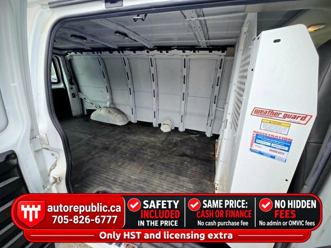 2020 Chevrolet Express 2500 LWB Ony 63k kms Certified 4.3L V6 Photo