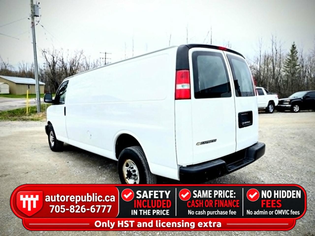 2020 Chevrolet Express 2500 LWB Ony 63k kms Certified 4.3L V6 Photo