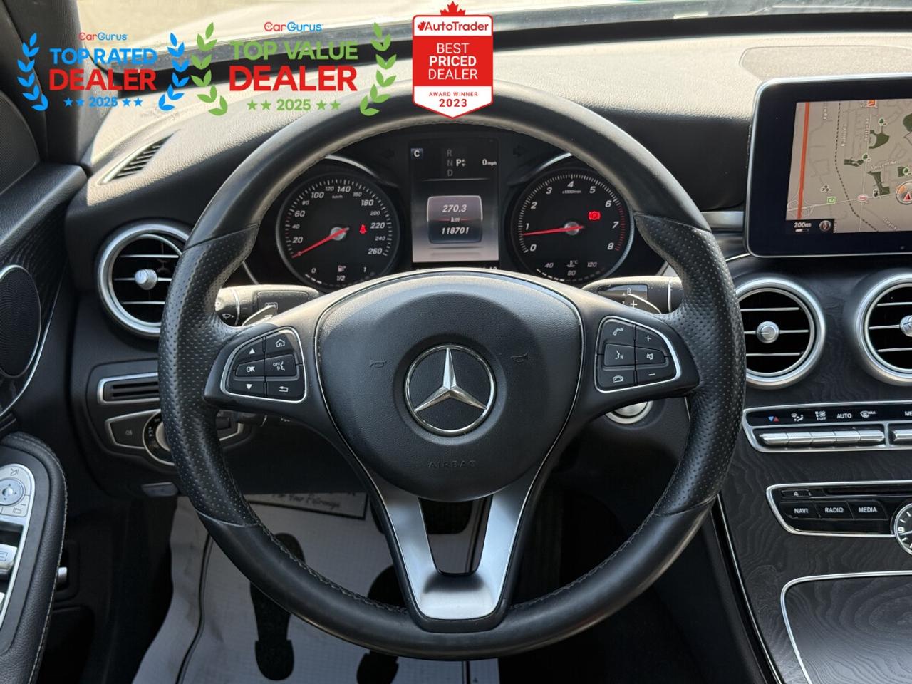 2016 Mercedes-Benz C-Class //AMG PKG | PANO | NAVI | LOADED Photo