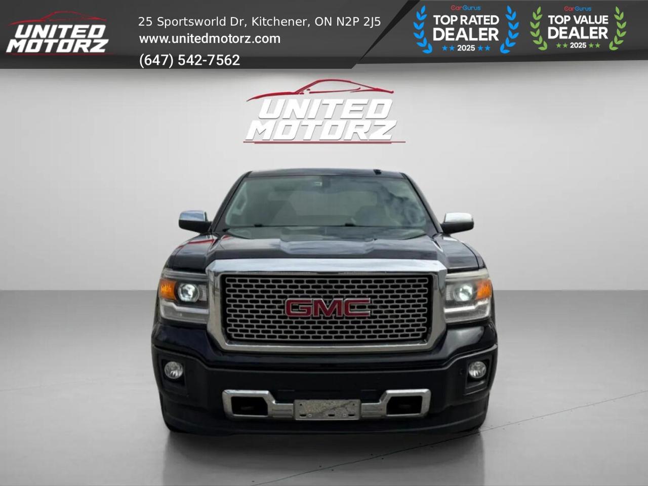 2015 GMC Sierra 1500 Denali 5.3L V8 Crew Cab~SAFETY CERTIFIED~`NO ACCID Photo