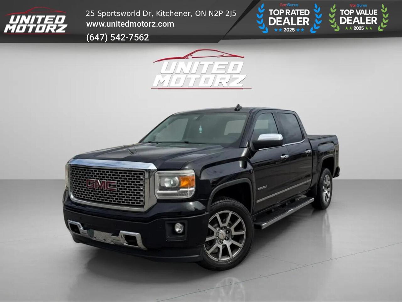 2015 GMC Sierra 1500 Denali 5.3L V8 Crew Cab~SAFETY CERTIFIED~`NO ACCID Photo