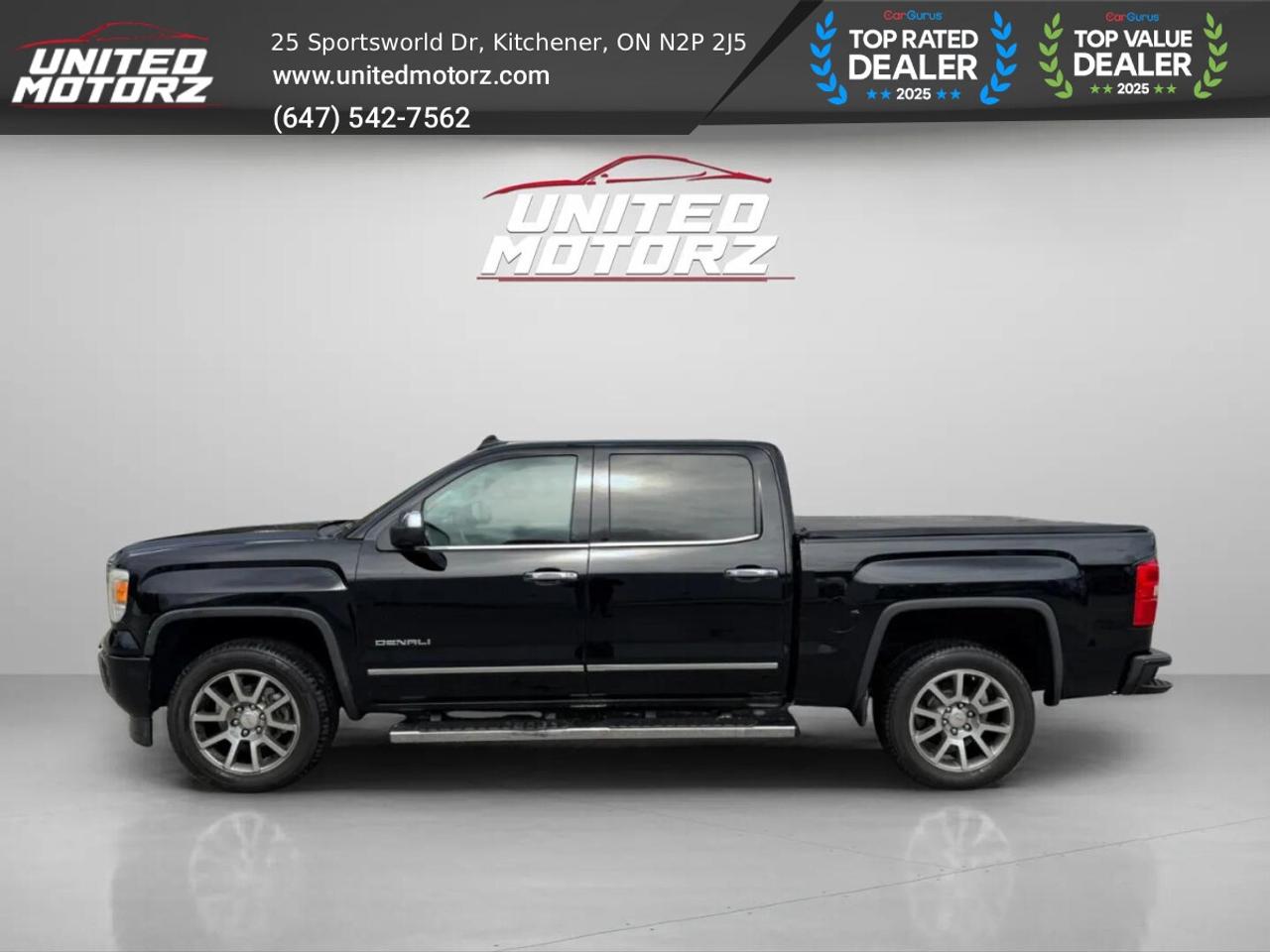 2015 GMC Sierra 1500 Denali 5.3L V8 Crew Cab~SAFETY CERTIFIED~`NO ACCID Photo