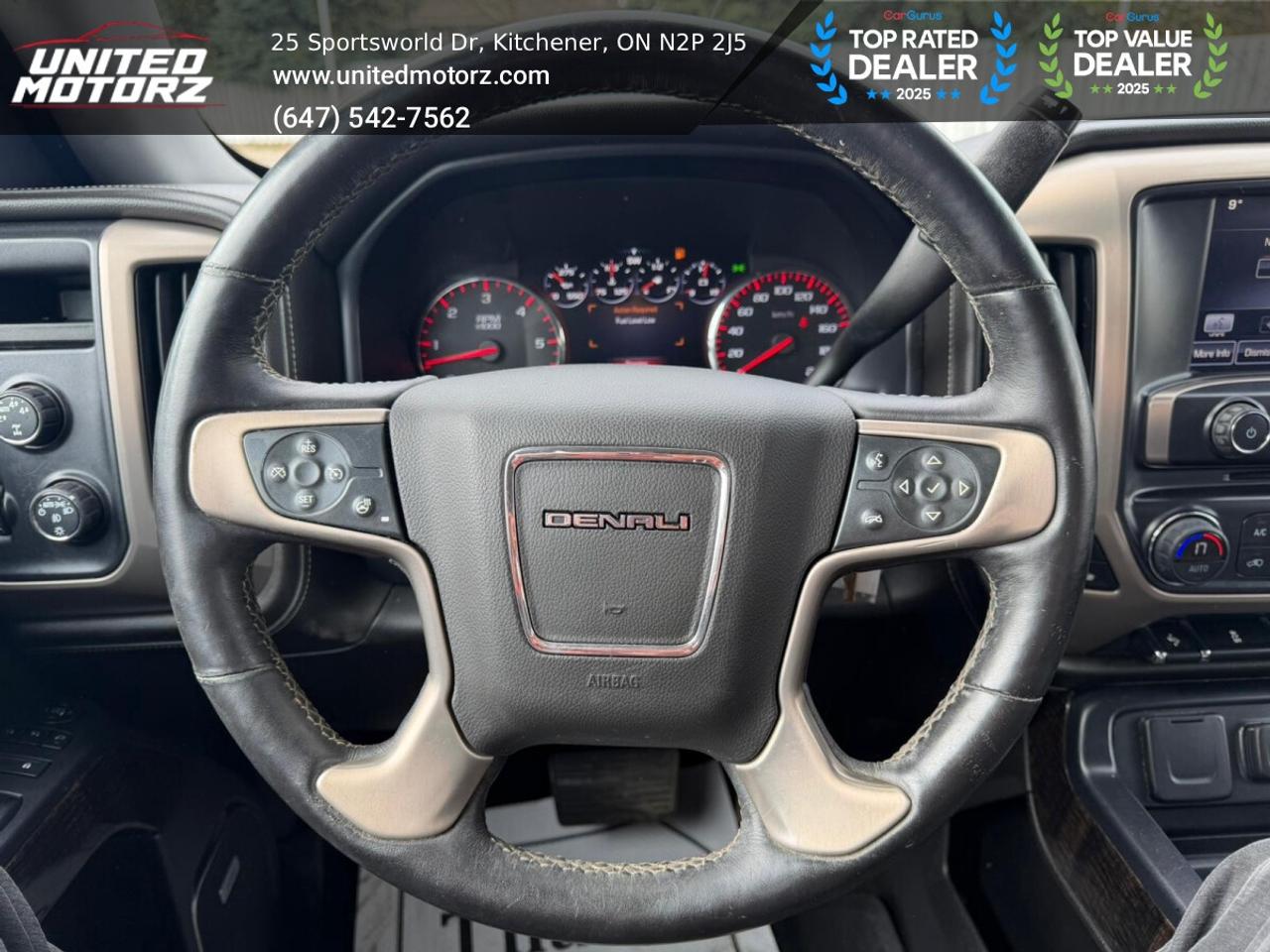 2015 GMC Sierra 1500 Denali 5.3L V8 Crew Cab~SAFETY CERTIFIED~`NO ACCID Photo