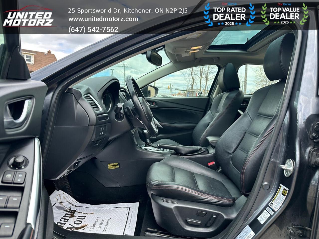 2015 Mazda MAZDA6 2.5L Auto GT FWD~SAFETY CERTIFIED~ Photo