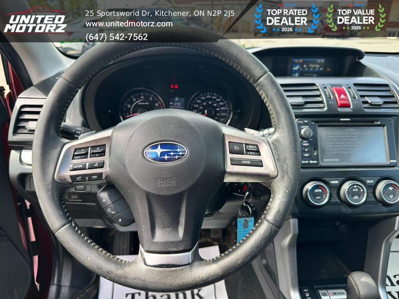 2015 Subaru Forester i Limited AWD~SAFETY CERTIFIED~ONE OWNER~21 Servic Photo