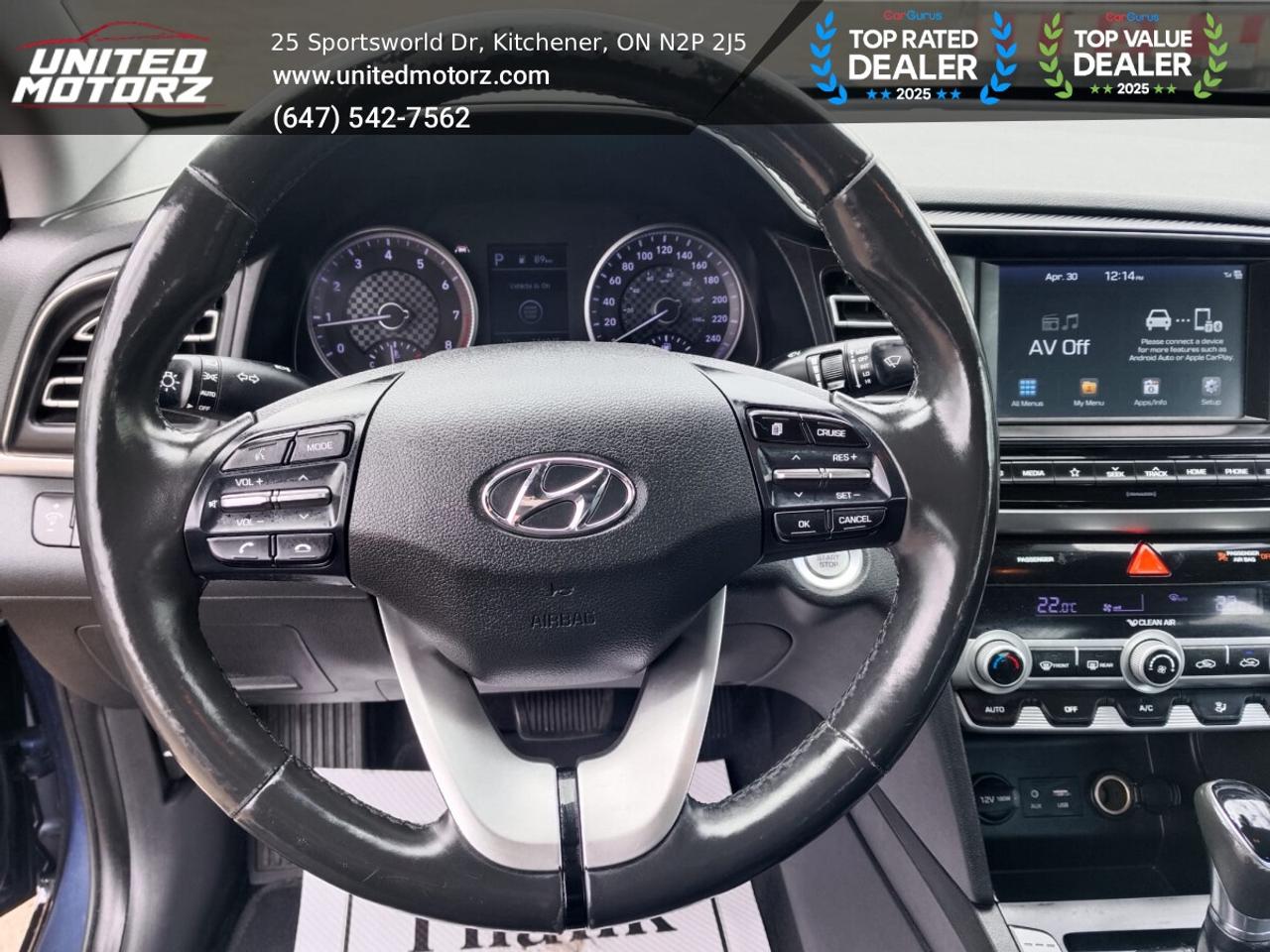 2019 Hyundai Elantra Limited~SAFETY CERTIFIED~ Photo
