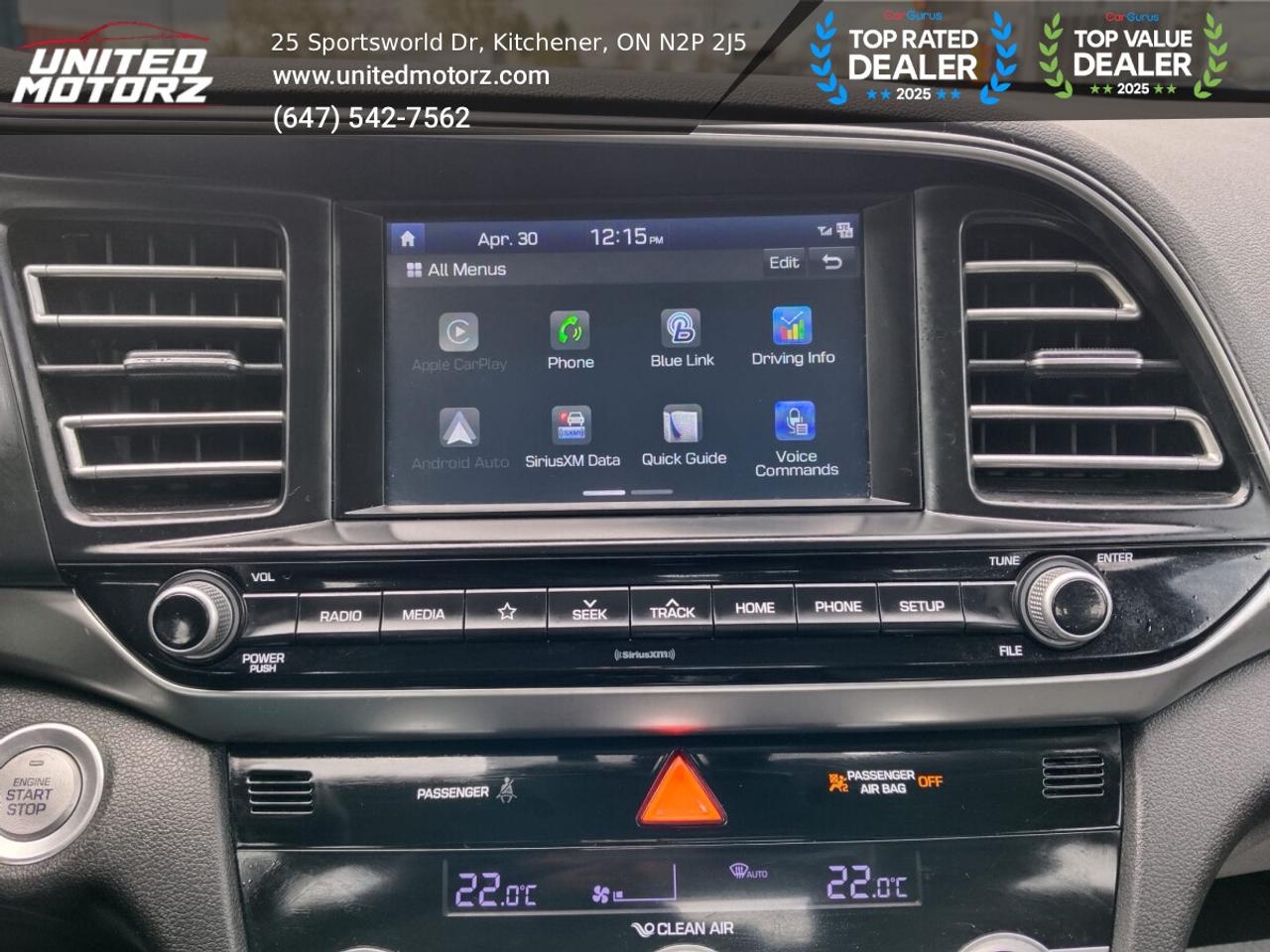2019 Hyundai Elantra Limited~SAFETY CERTIFIED~ Photo