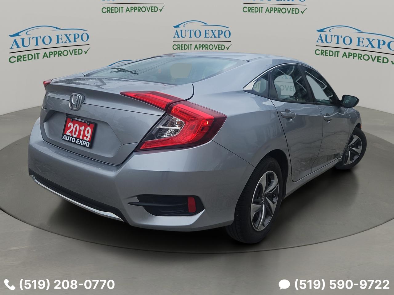 2019 Honda Civic LX,Auto,A/C,Certified,Auto,Bluetooth,Backup Camera Photo4