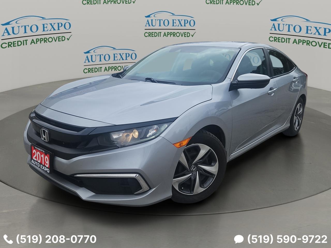 2019 Honda Civic LX,Auto,A/C,Certified,Auto,Bluetooth,Backup Camera - Photo #1