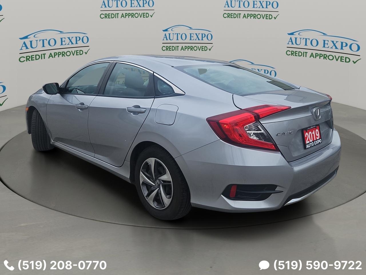 2019 Honda Civic LX,Auto,A/C,Certified,Auto,Bluetooth,Backup Camera Photo2