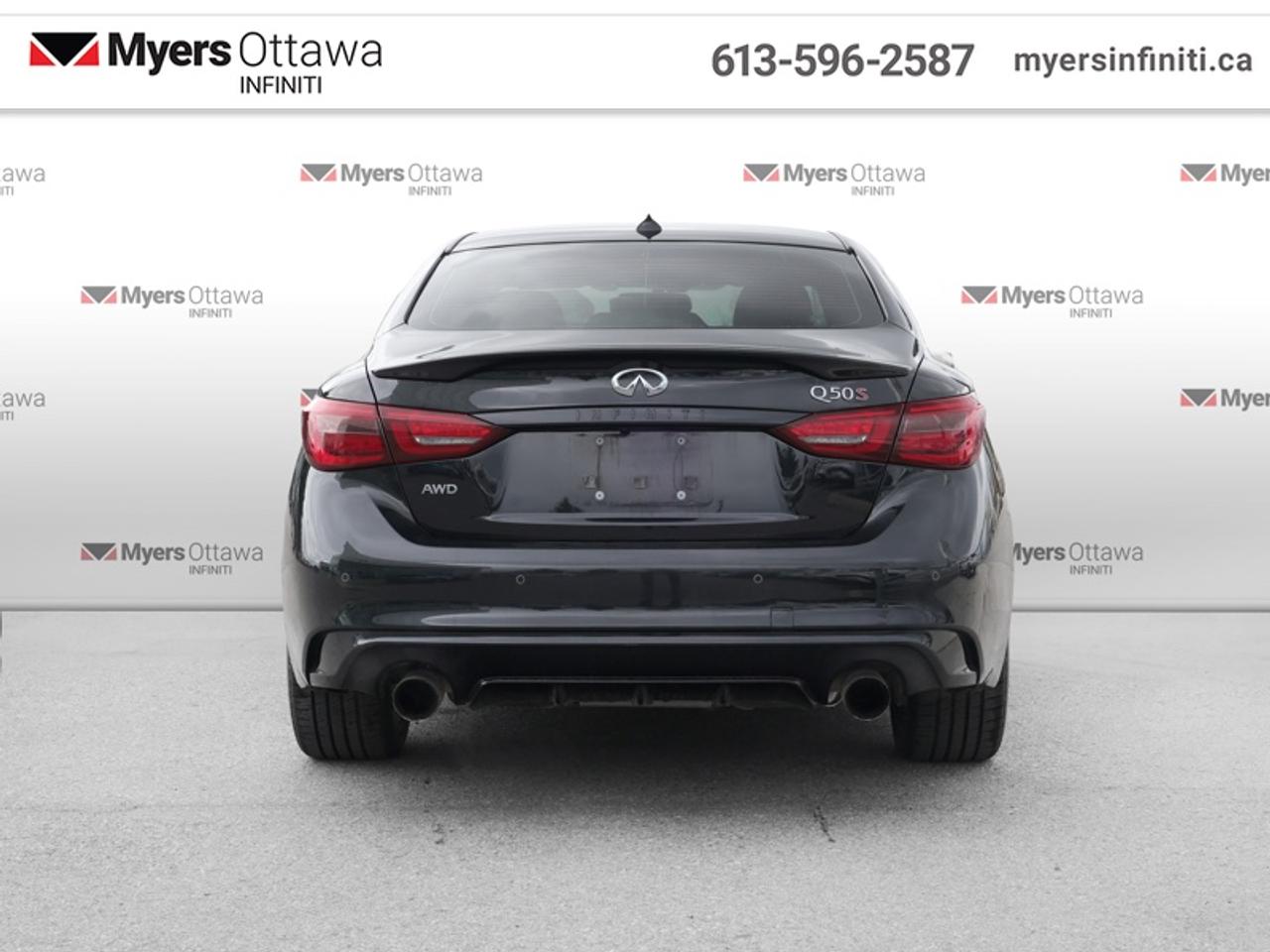 2021 Infiniti Q50 Red Sport 400 l-LINE  - Leather Seats Photo2