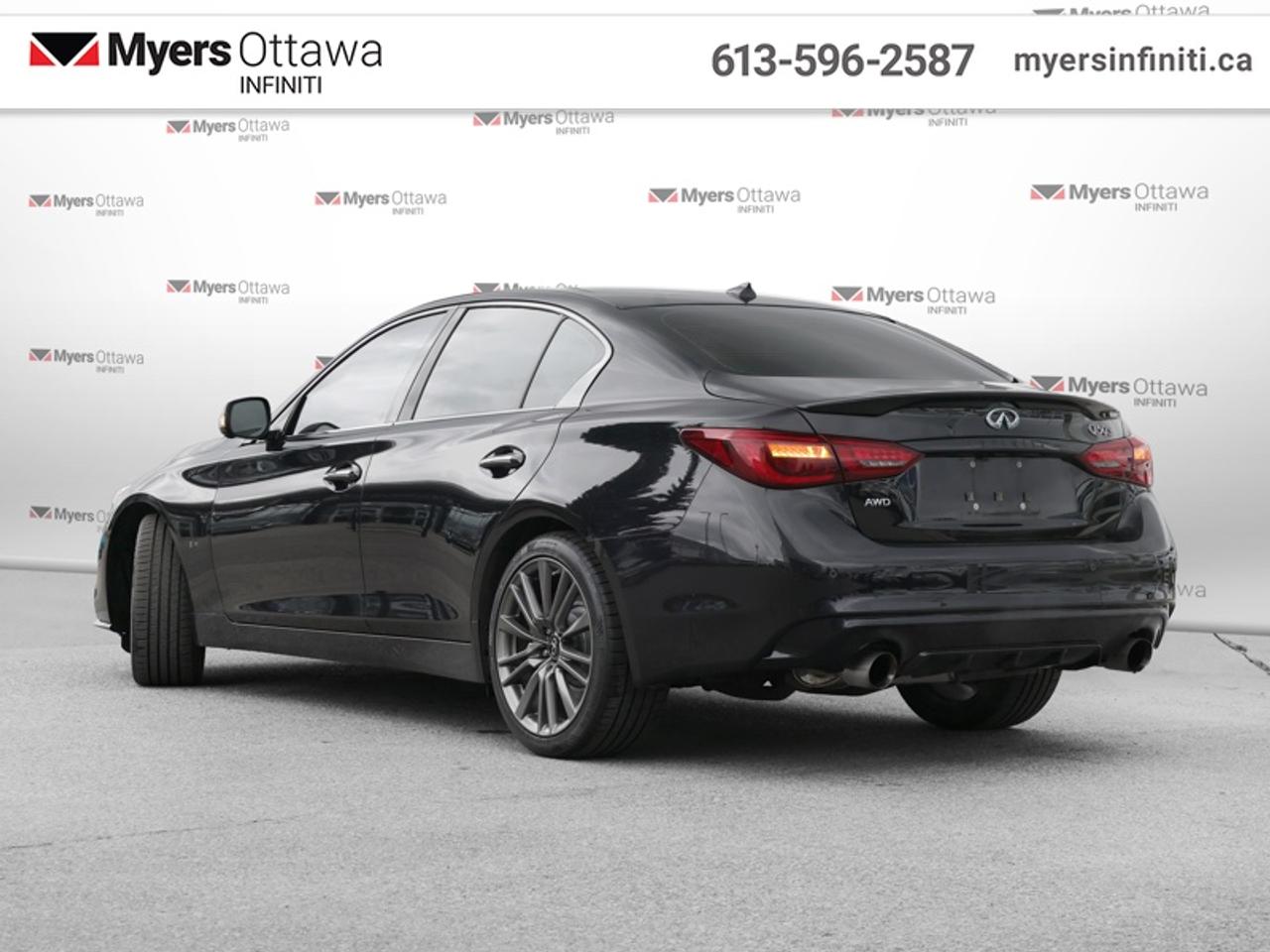2021 Infiniti Q50 Red Sport 400 l-LINE  - Leather Seats Photo3
