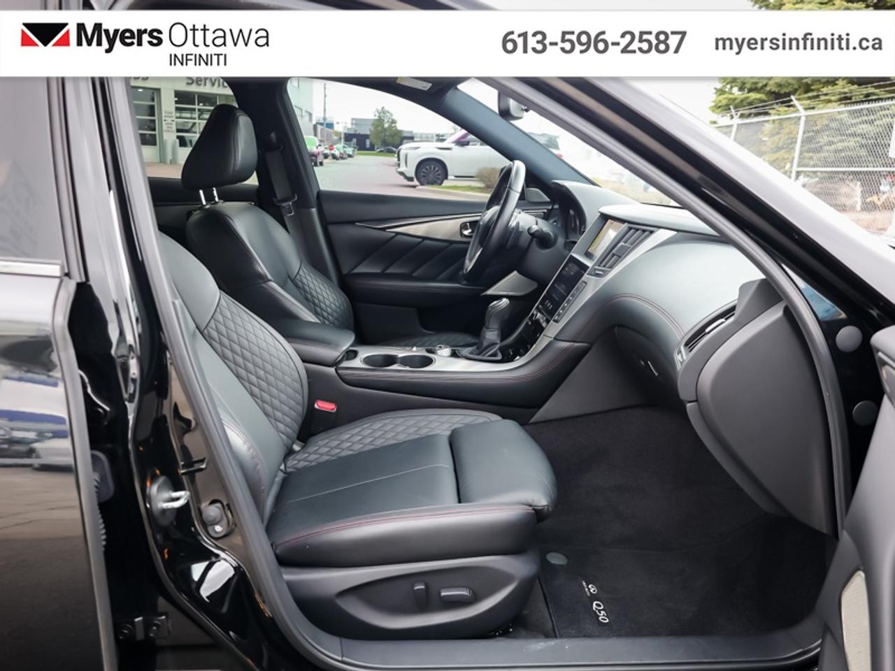 2021 Infiniti Q50 Red Sport 400 l-LINE  - Leather Seats Photo