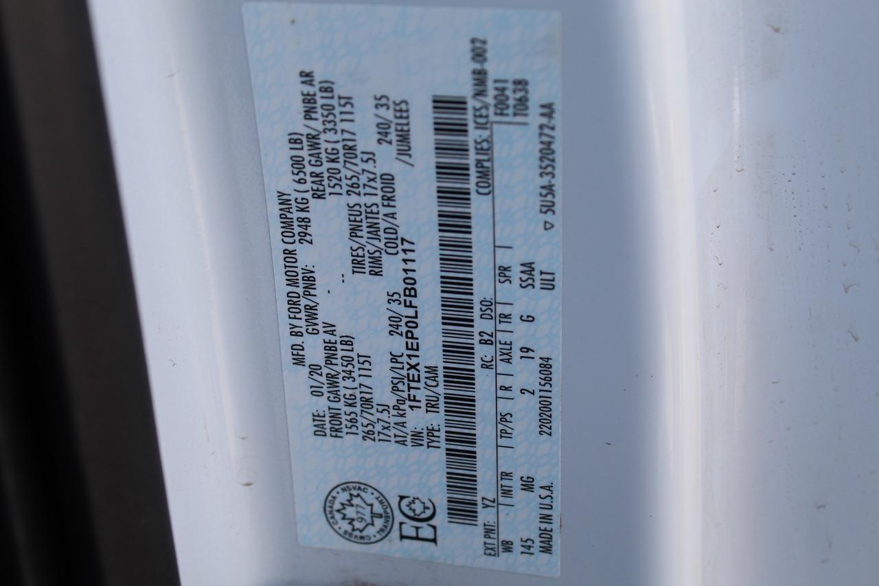 2020 Ford F-150 XLT SuperCab 4WD 6.5ft Ladder Rack Photo