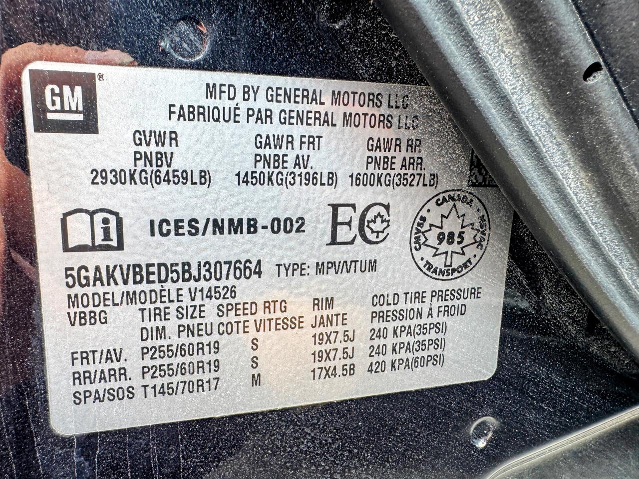 2011 Buick Enclave CXL Photo