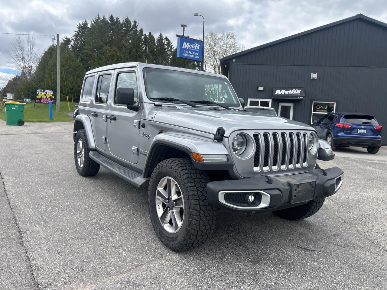 2019 Jeep WRANGLER UNLIMITED Sahara, Heat Package, Nav, Bluetooth, Back Up Cam Photo