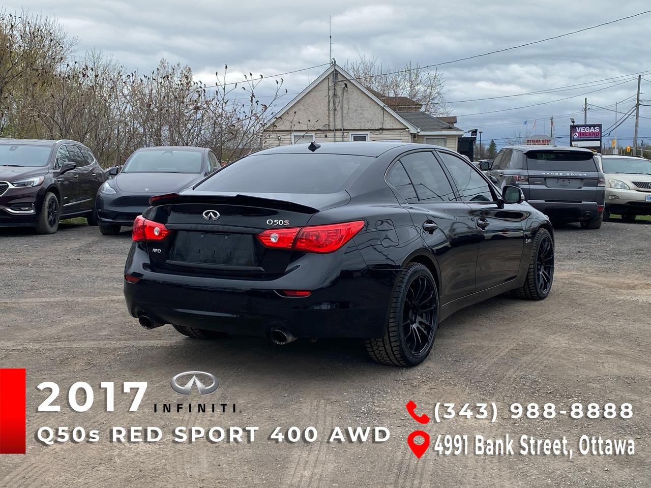 2017 Infiniti Q50 Red Sport 400 Photo