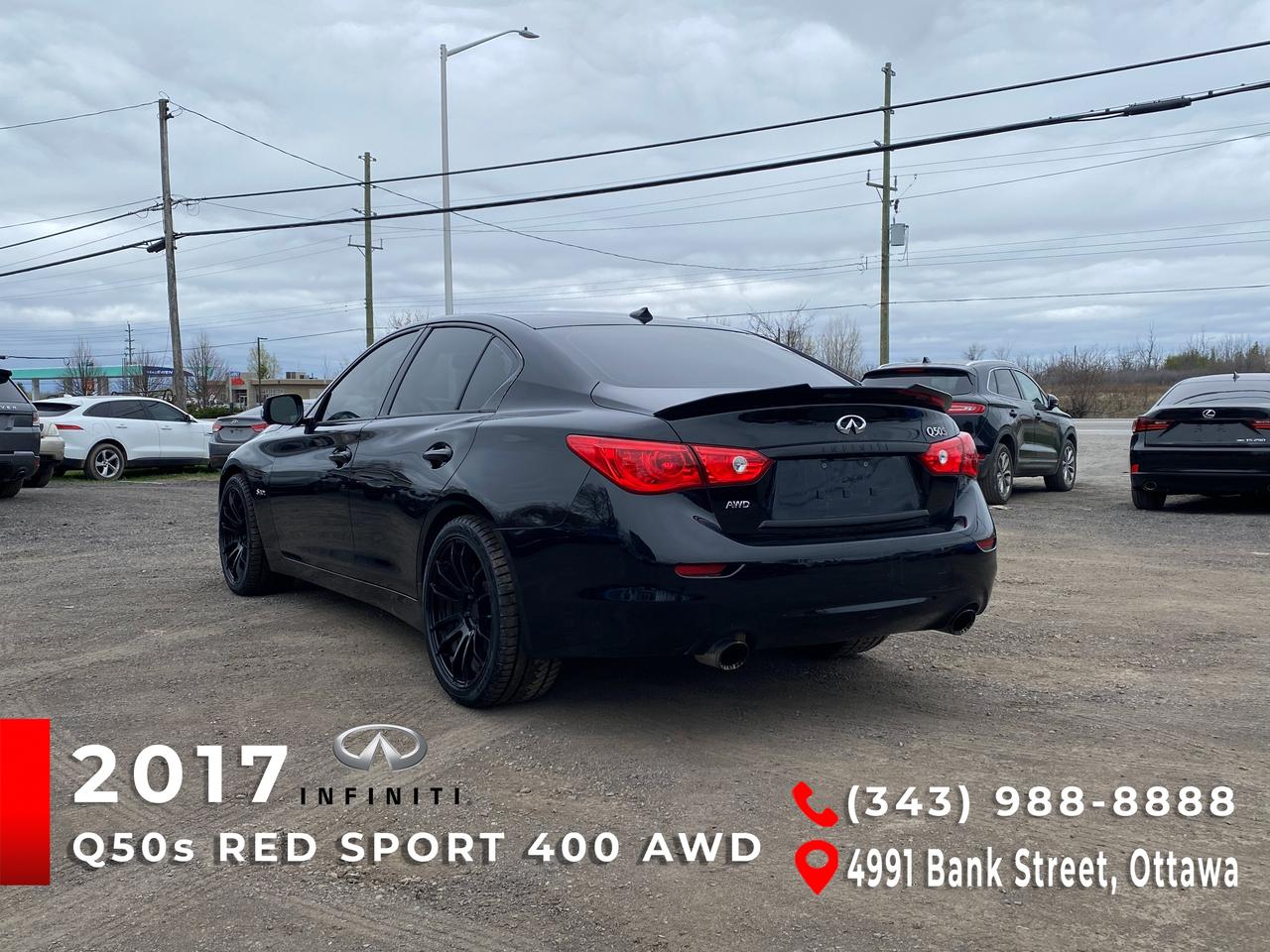 2017 Infiniti Q50 Red Sport 400 Photo
