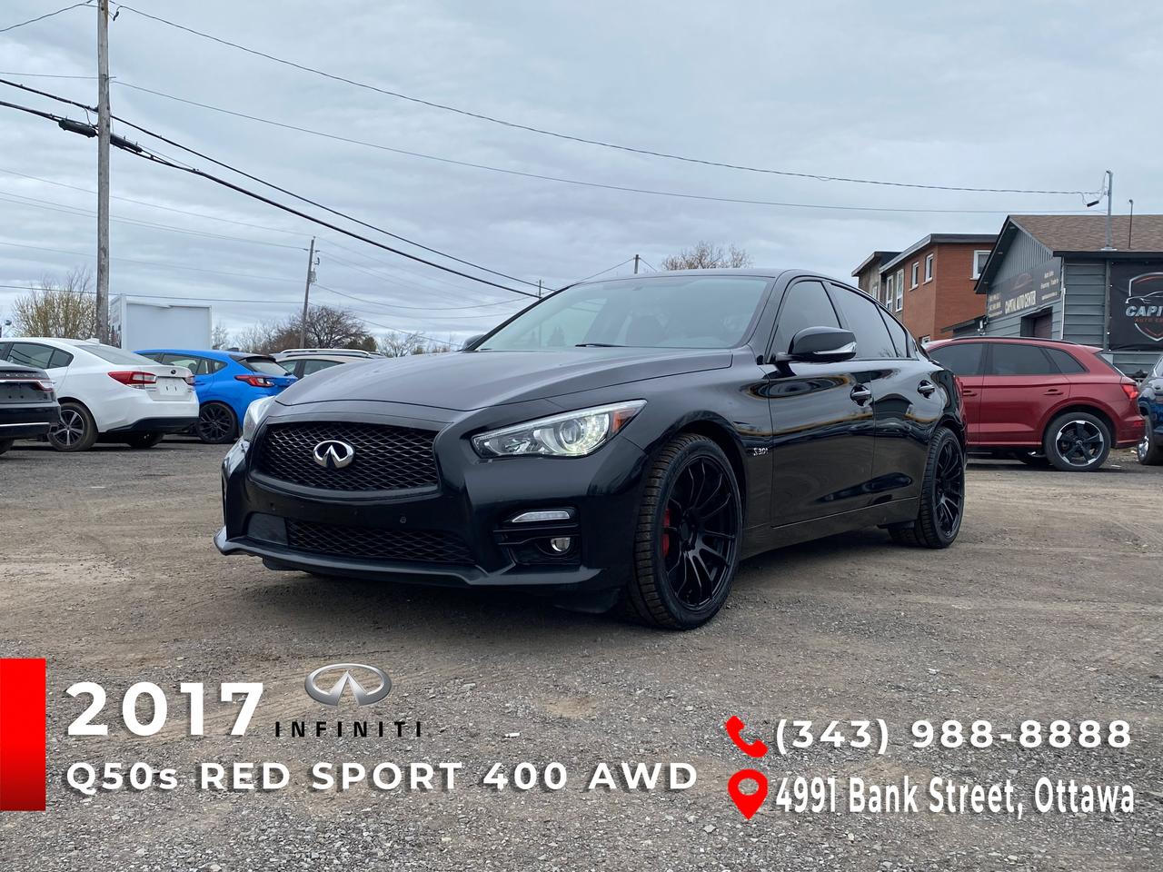 2017 Infiniti Q50 Red Sport 400 Photo