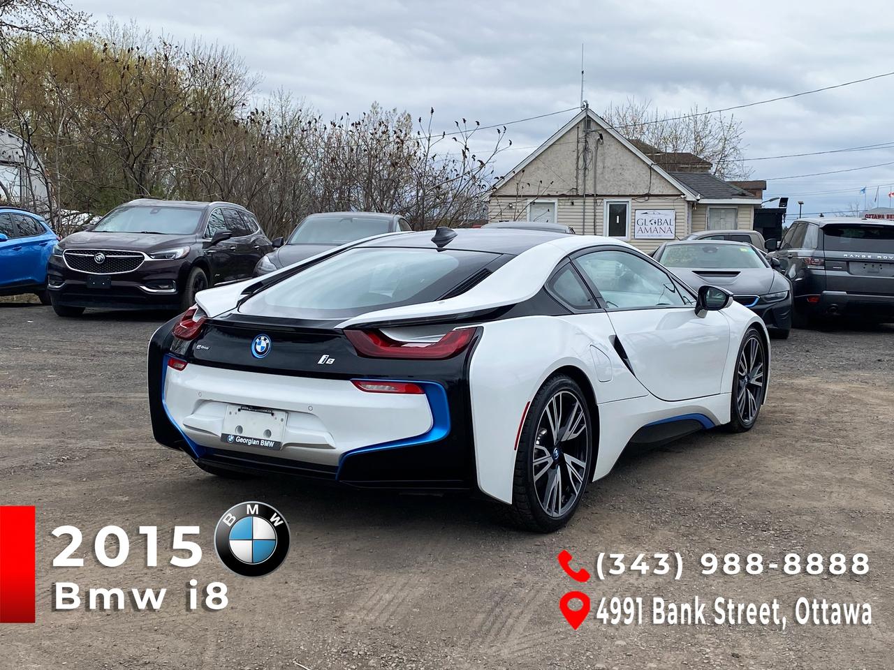 2015 BMW i8 Coupe AWD Photo3