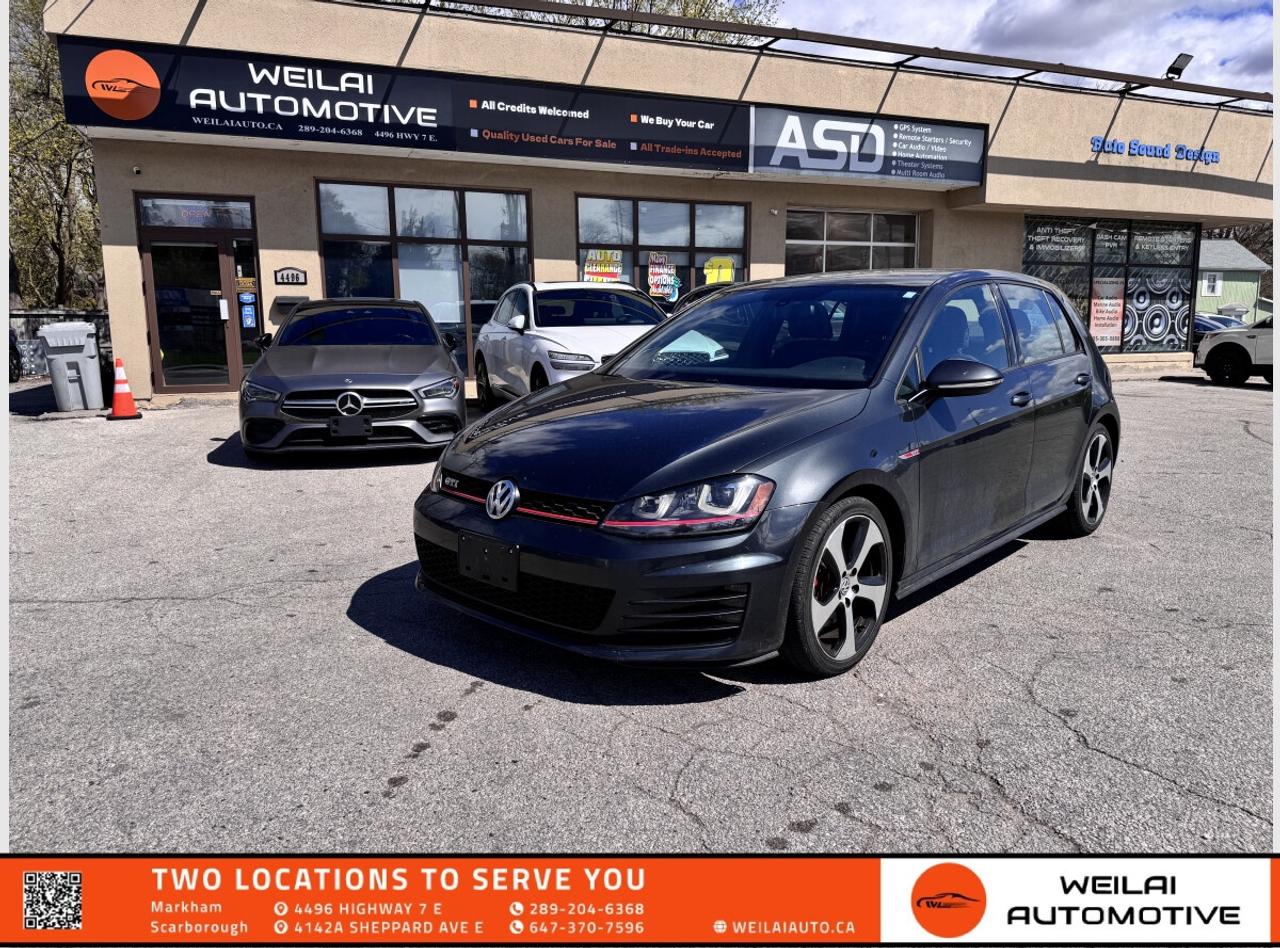 2015 Volkswagen Golf GTI Autobahn/Auto/Low Mileage Photo