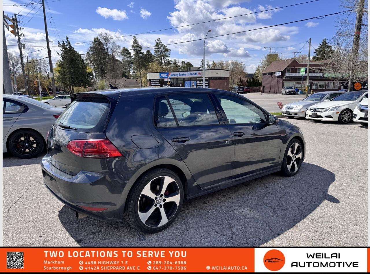 2015 Volkswagen Golf GTI Autobahn/Auto/Low Mileage Photo