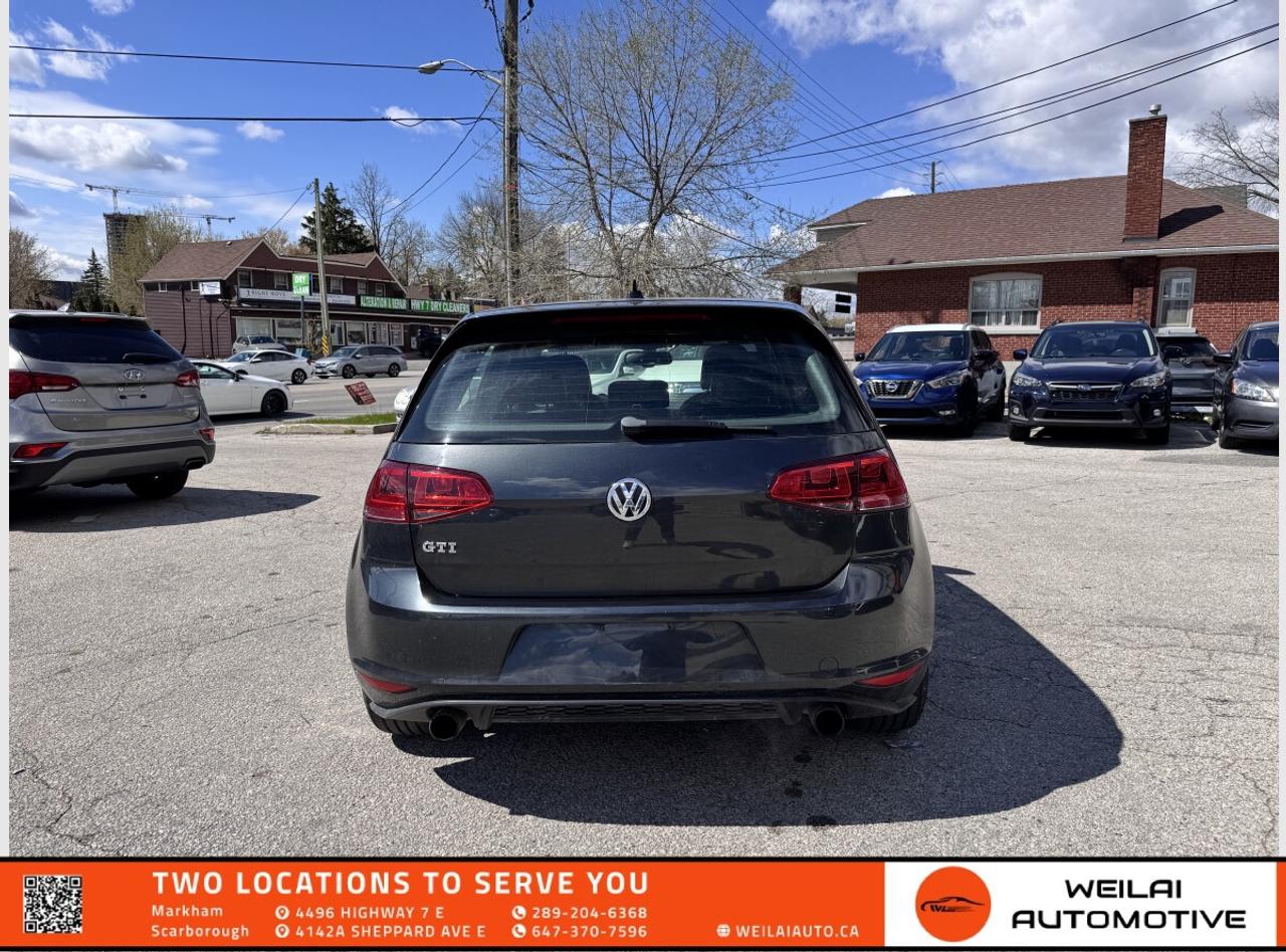 2015 Volkswagen Golf GTI Autobahn/Auto/Low Mileage Photo
