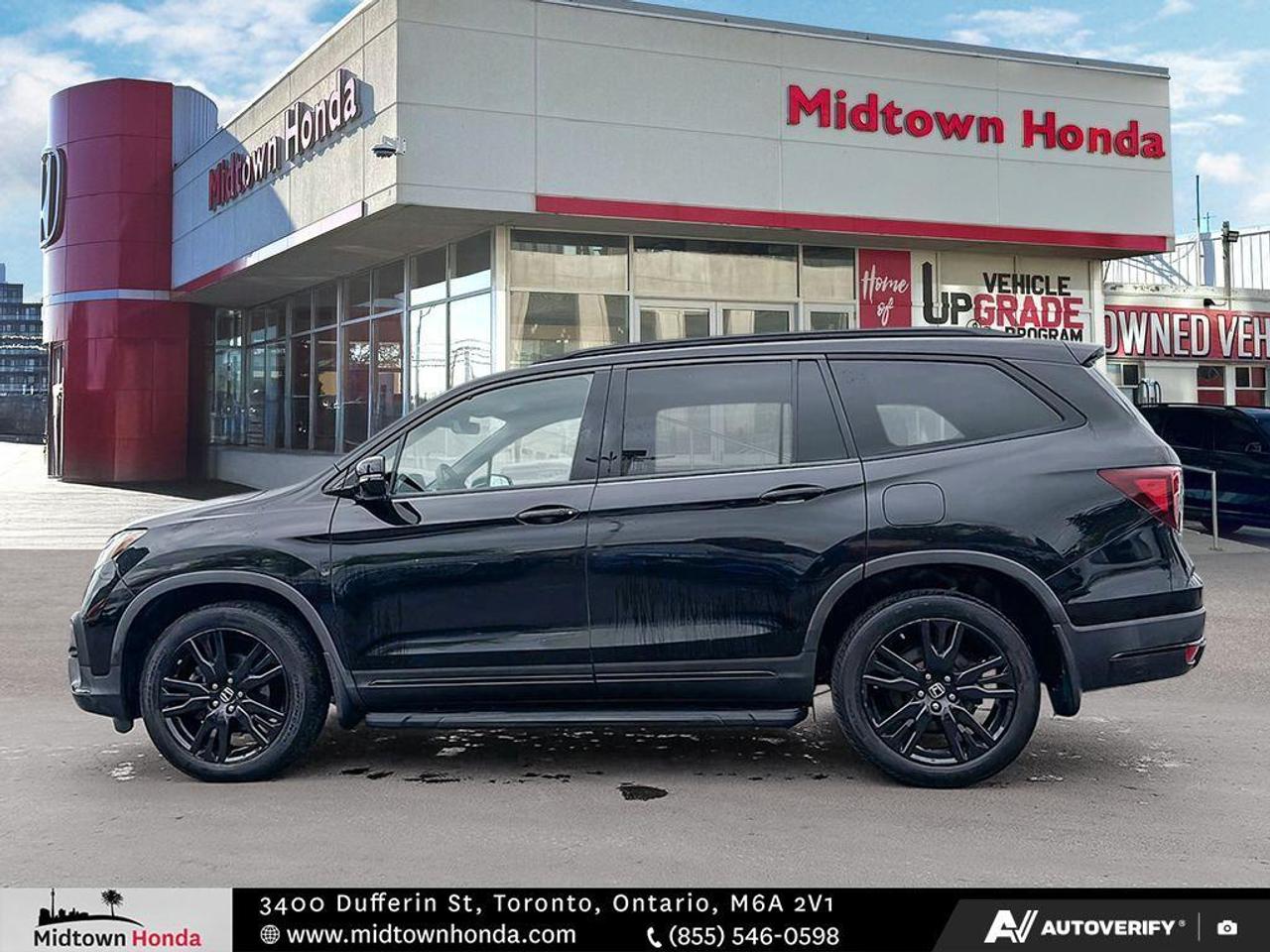 2019 Honda Pilot ULTRA LOW KMS I BLACK EDITION I 3RD ROW SEATS Photo4