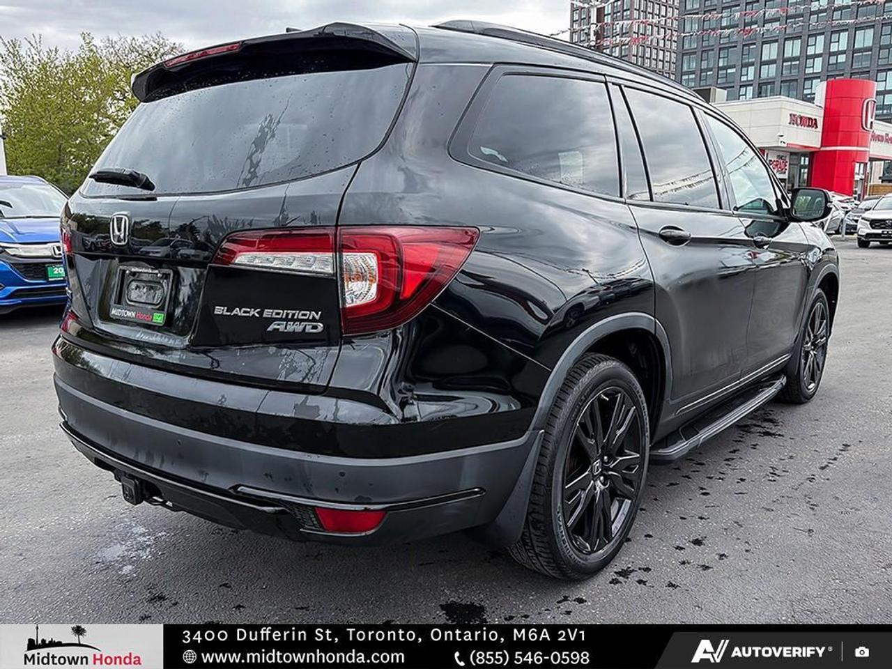 2019 Honda Pilot ULTRA LOW KMS I BLACK EDITION I 3RD ROW SEATS Photo