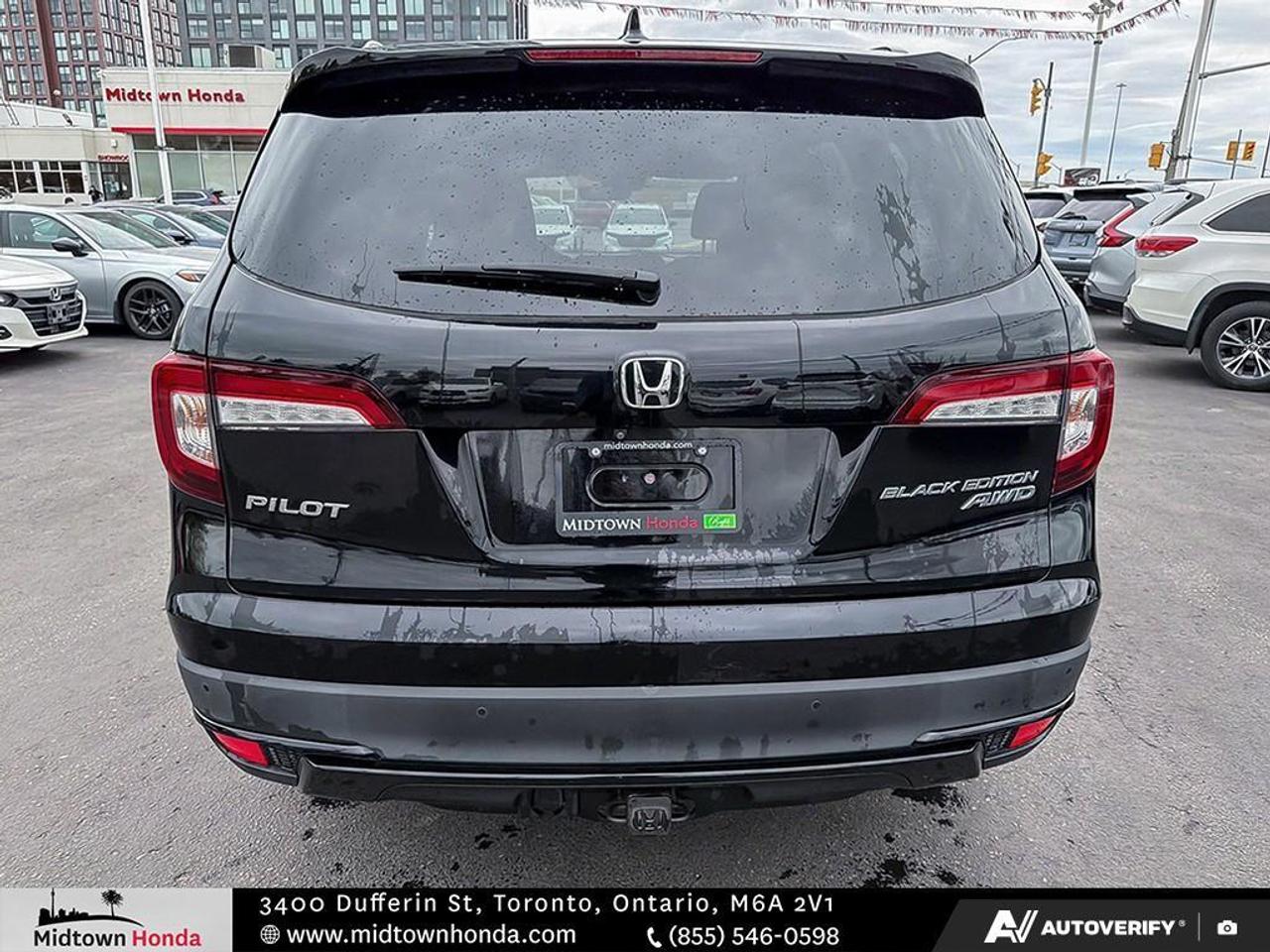 2019 Honda Pilot ULTRA LOW KMS I BLACK EDITION I 3RD ROW SEATS Photo