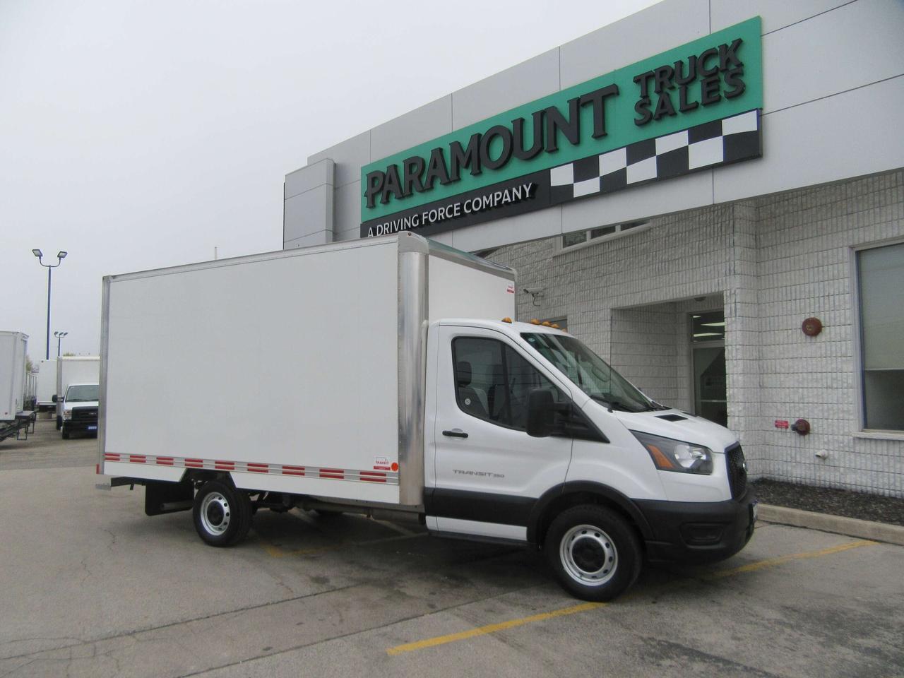 2024 Ford Transit T-350 14FT ALUMINUM BOX & RAMP Photo0