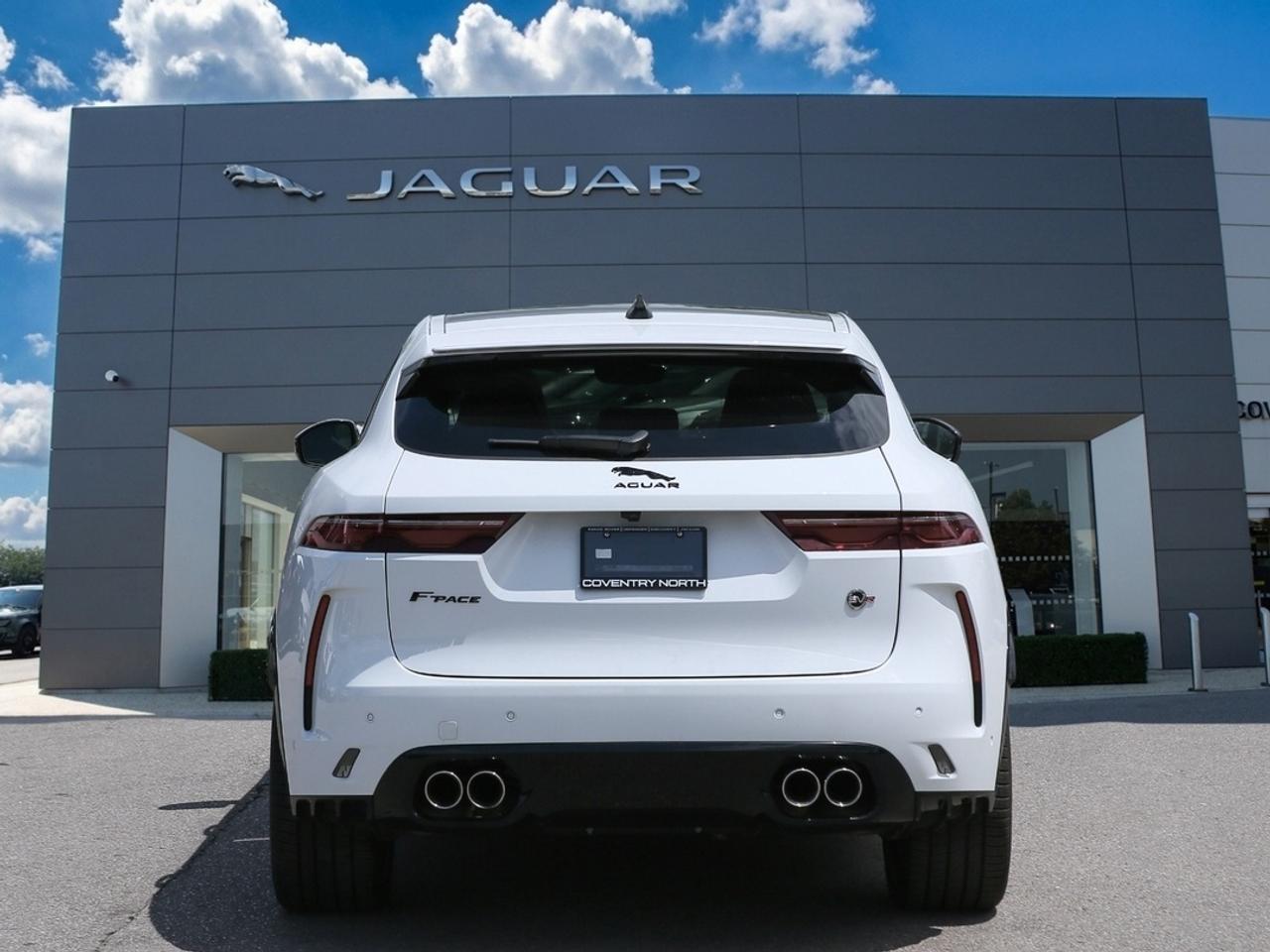 2023 Jaguar F-PACE SVR 550 HP SUPERCHARGED V8   SVR PERFORMANCE   MERIDIAN? AUDIO   PANORAMIC ROOF   PURE JAGUAR PERFORMANCE Photo
