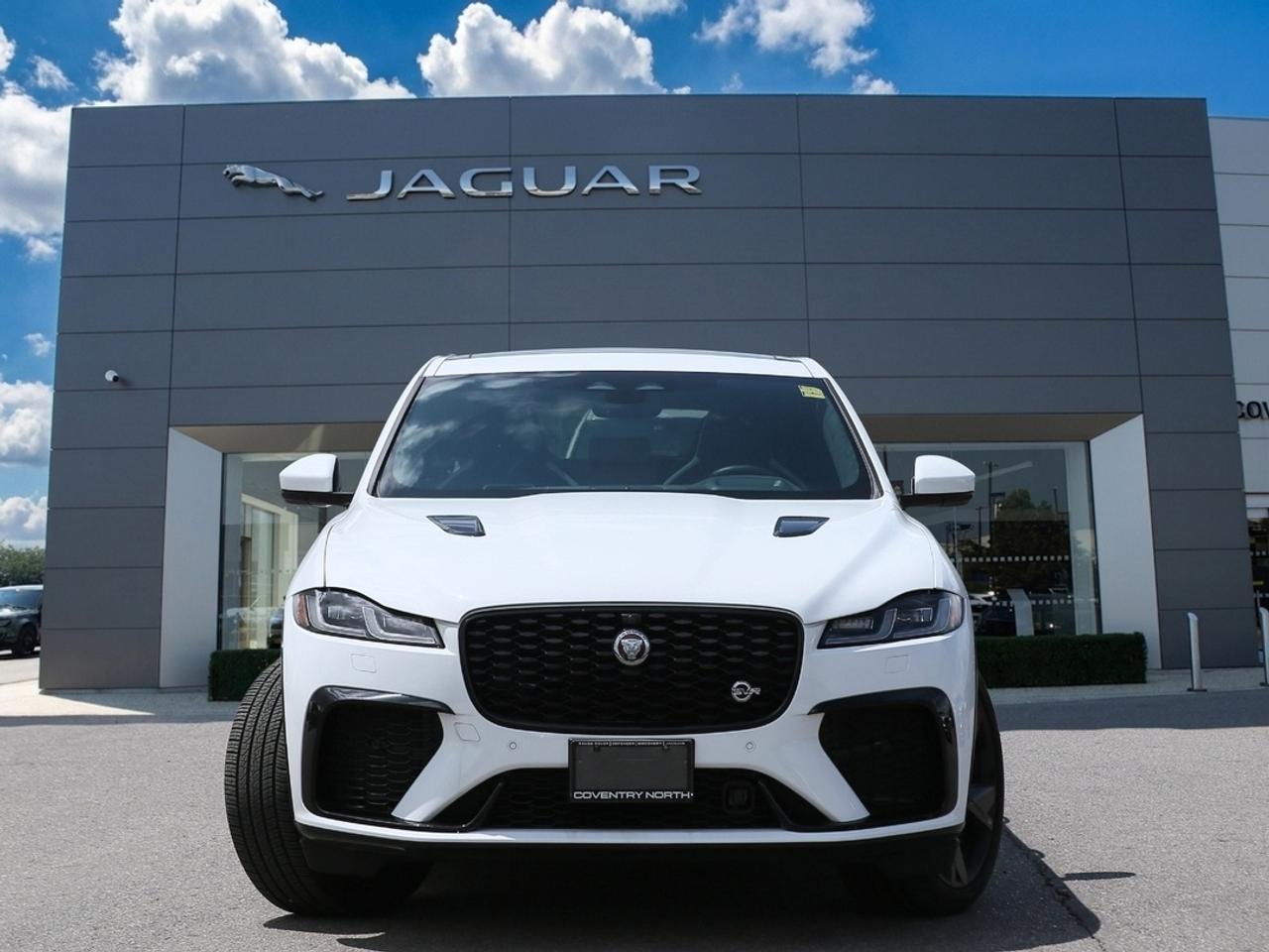 2023 Jaguar F-PACE SVR 550 HP SUPERCHARGED V8   SVR PERFORMANCE   MERIDIAN? AUDIO   PANORAMIC ROOF   PURE JAGUAR PERFORMANCE Photo