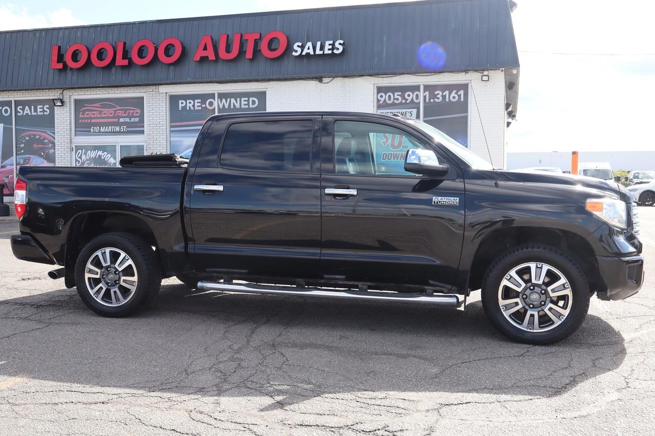 2016 Toyota Tundra Platinum CrewMax 5.7L 4WD   No Accident   Safety C Photo0