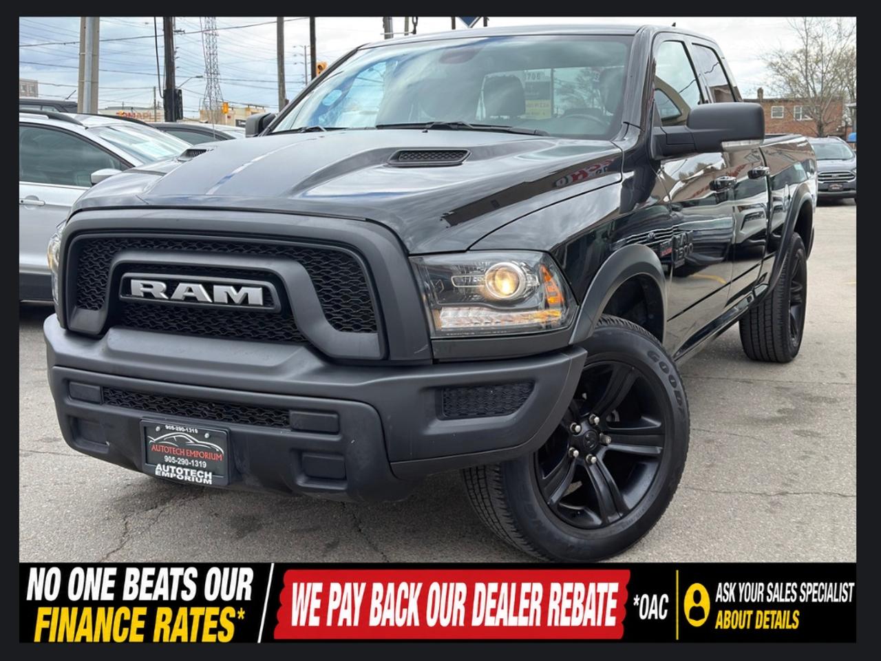 2021 RAM 1500 Classic Warlock Quad Cab 4X4 5.7 HEMI   Push Start   Nav Photo