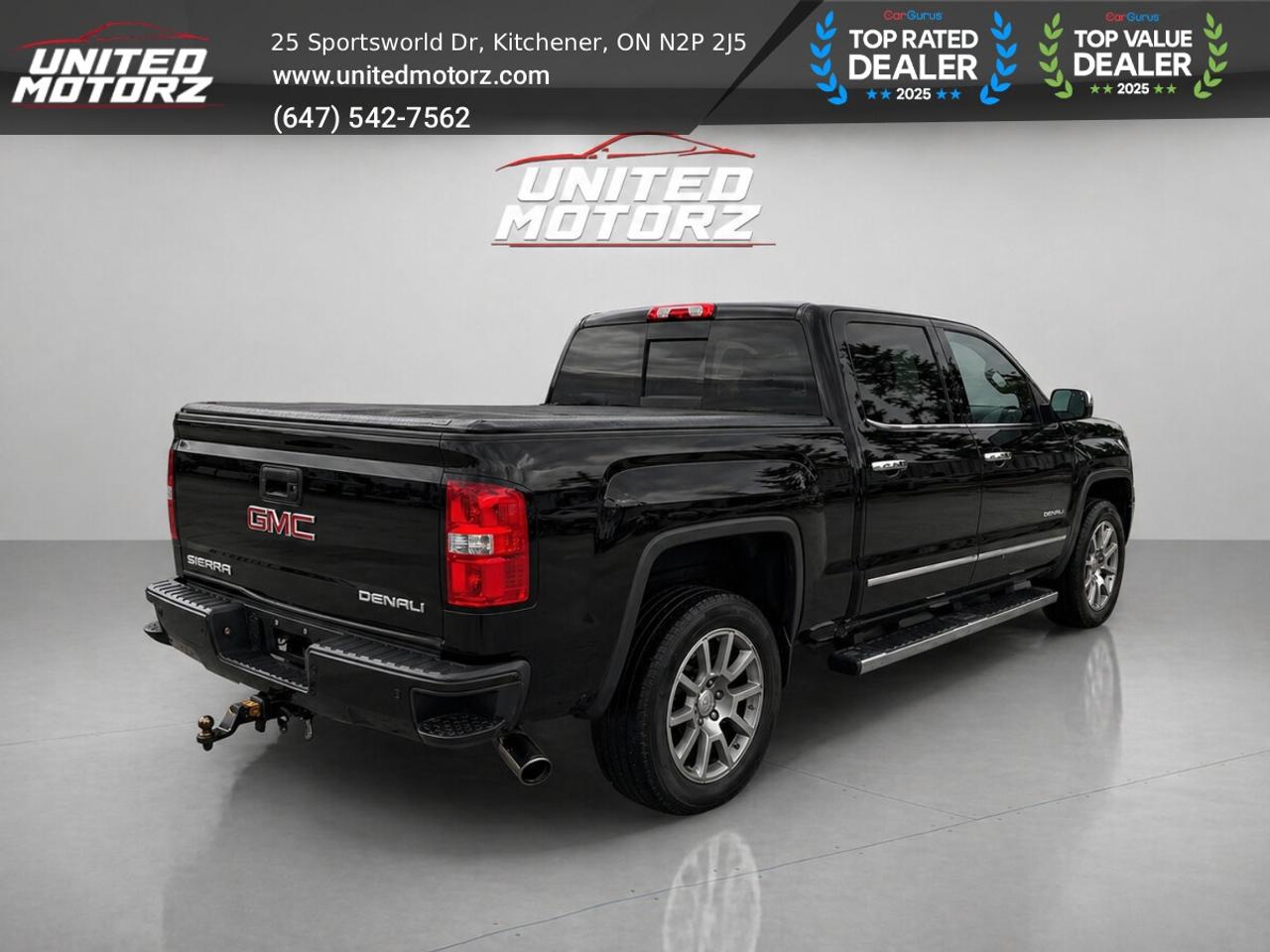 2015 GMC Sierra 1500 Denali 5.3L V8 Crew Cab~SAFETY CERTIFIED~`NO ACCID Photo