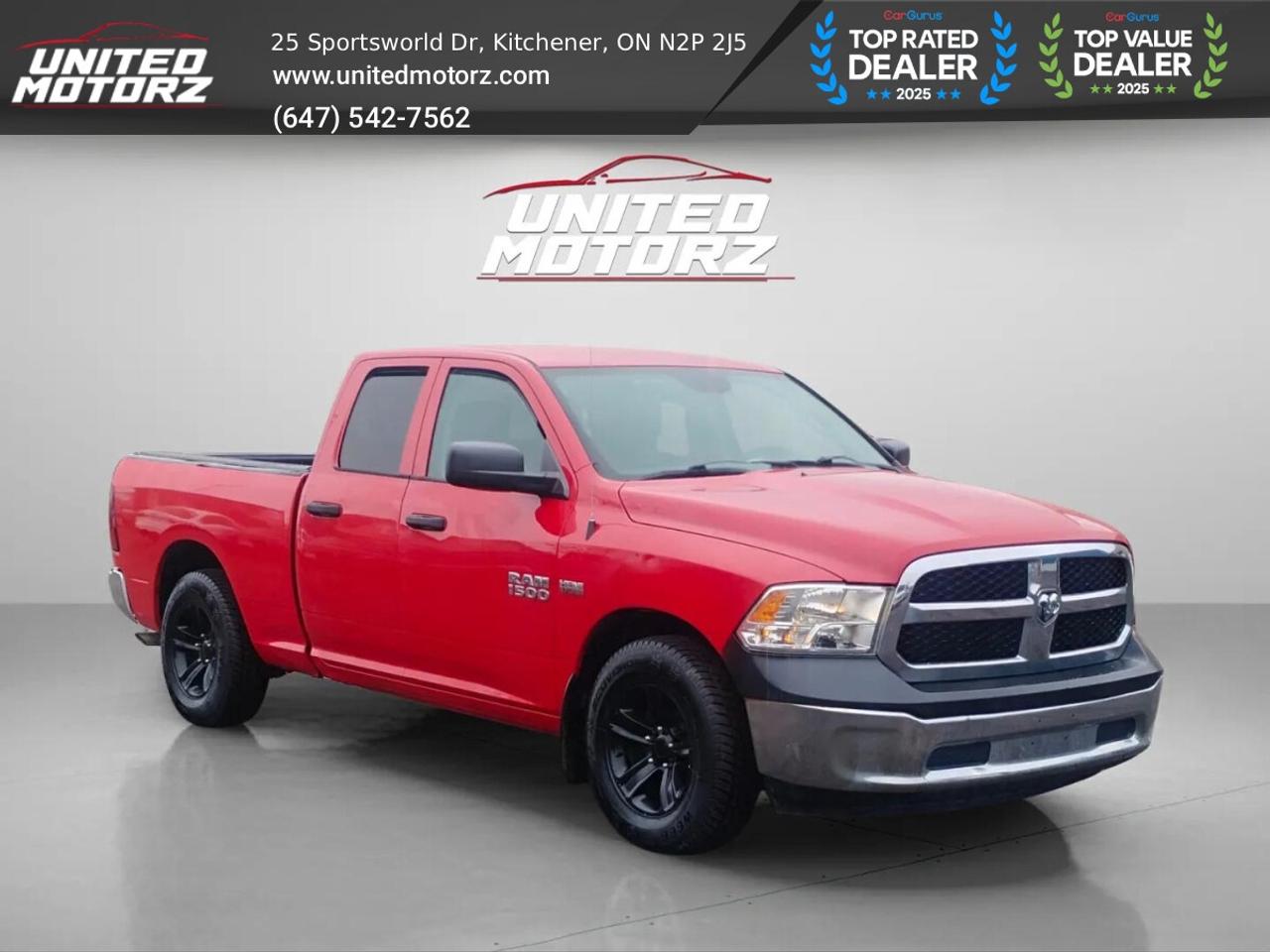 2015 RAM 1500 ST Quad Cab RWD 5.7L Hemi V8~SAFETY CERTIFIED~NO A Photo2