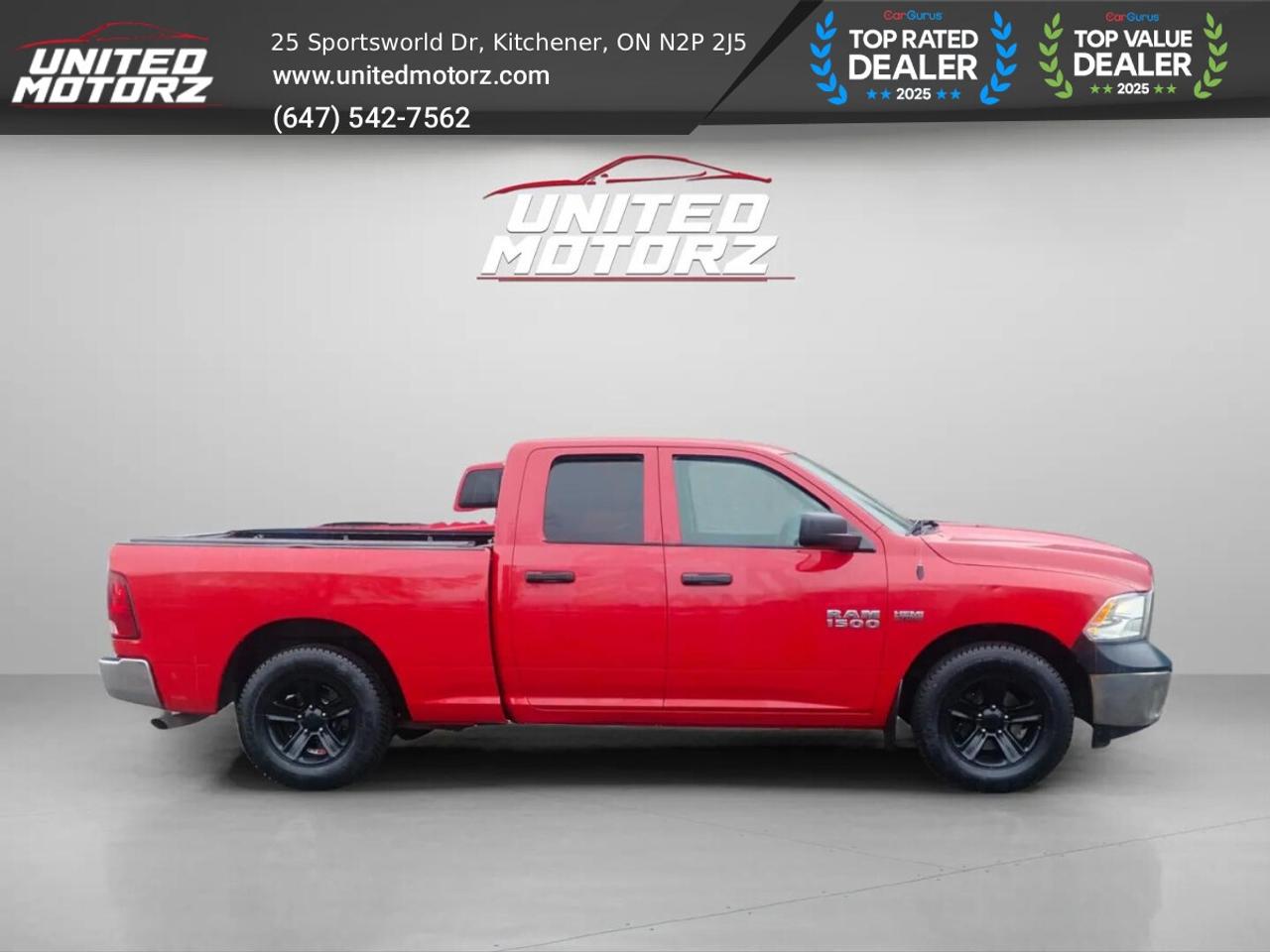 2015 RAM 1500 ST Quad Cab RWD 5.7L Hemi V8~SAFETY CERTIFIED~NO A Photo3
