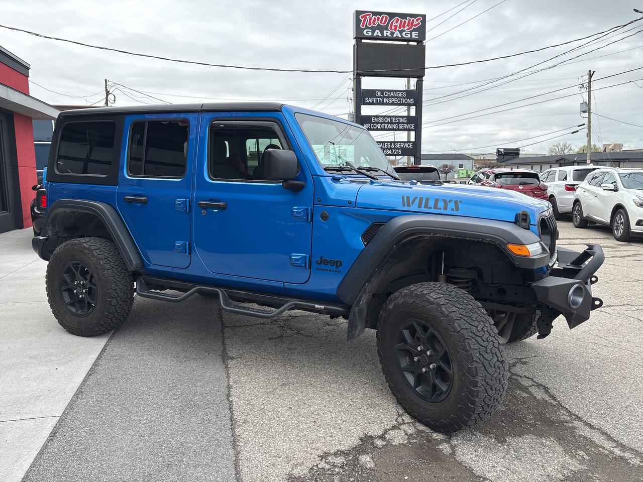 2024 Jeep Wrangler Willys 4 Door 4x4 Back Up Camera Running Boards Photo