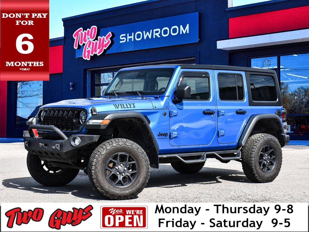 2024 Jeep Wrangler Willys 2.0L   Lifted   Htd Seats   Auto Photo