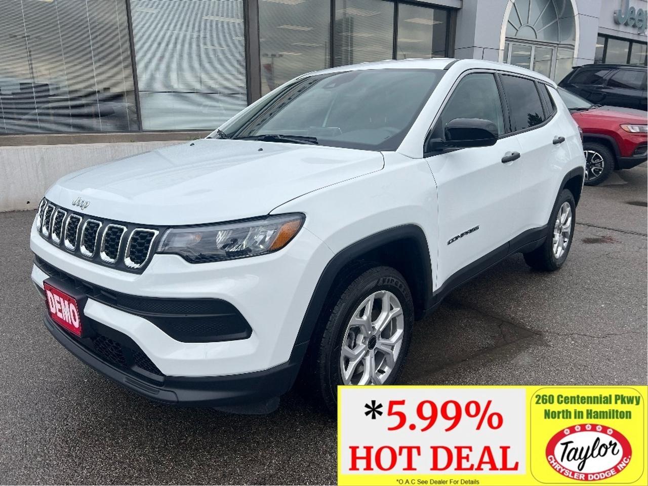 2025 Jeep Compass Sport 4x4 *HEATED SEATS *SNOW TIRES INCLUDED Photo0