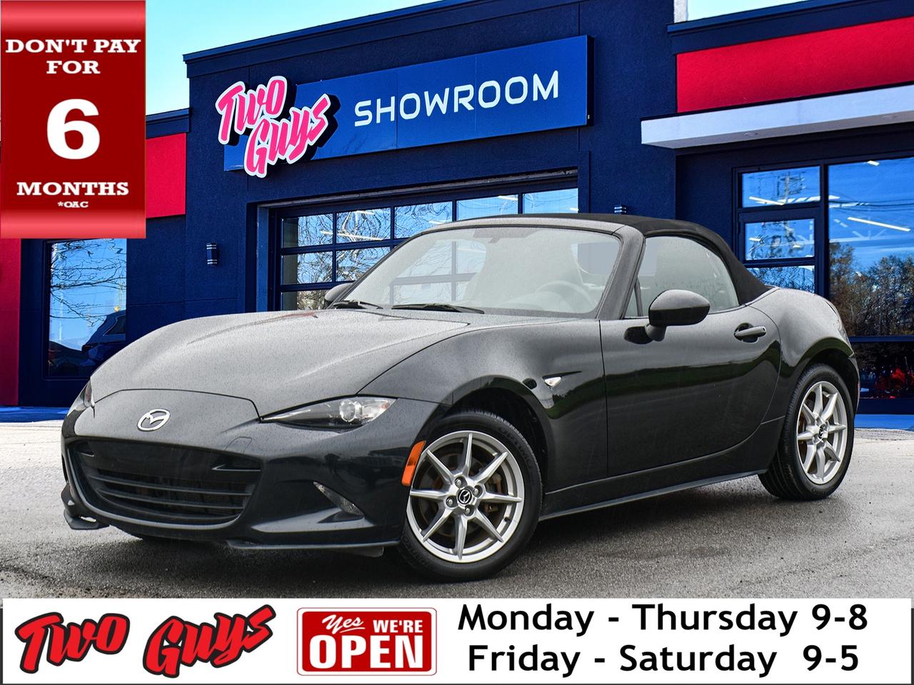 2017 Mazda MX-5 GX   6Spd   Softtop   Great Tires   Power Group Photo0